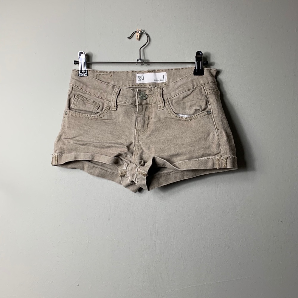 RSQ shorts shorts camel